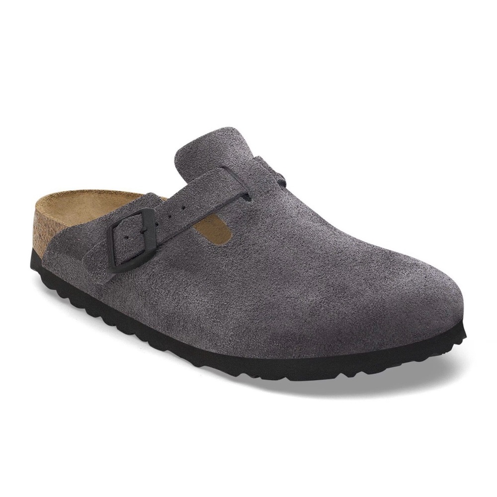 Birkenstock Gray Boston Loafer
